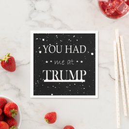Je had me bij Trump Servet