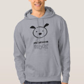 Je had me bij Woof Mannen Basic Hoodie (Voorkant)