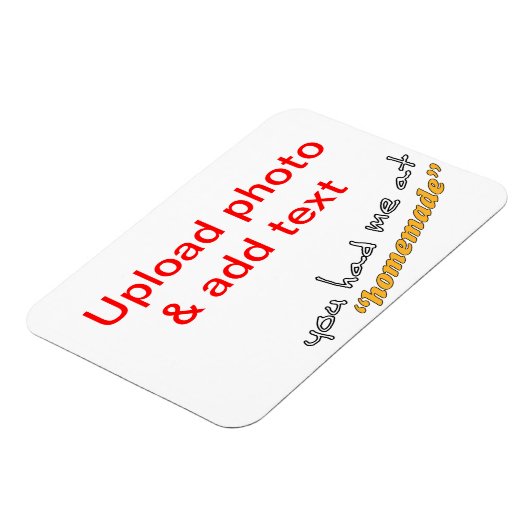 Je had me bij "zelfgemaakt" - DIY koelkast magneet (Linkerzijde)