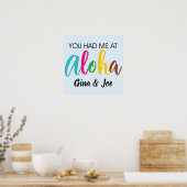 Je had me in Aloha Poster (Keuken)