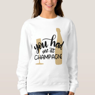 Je had me in Champagne. Trui