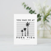 Je had me in het Briefkaart van Pura Vida Costa Ri (Staand voorkant)