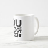 Je had me in Lasagna, Lasagna Lover Koffiemok (Voorkant rechts)