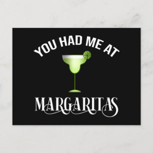 Je had me in Margaritas Briefkaart