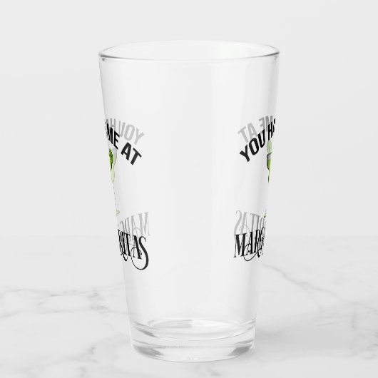 Je had me in Margaritas Glas (Rechts)