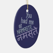 Je had me in Namaste ornament (Rechts)