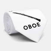 Je had me in Oboe Funny Oboist humor Stropdas (Opgerold)