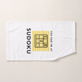 Je had me in sudoku handdoek (Handdoek)