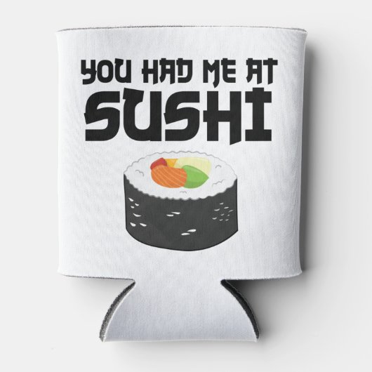 Je had me in Sushi, grappig eten Blikjeskoeler (Voorkant)