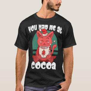 Je had me op cacaokerstcat Coca T-shirt