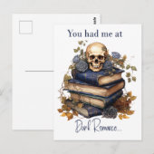 Je had me op Dark Romance Briefkaart (Voorkant / Achterkant)