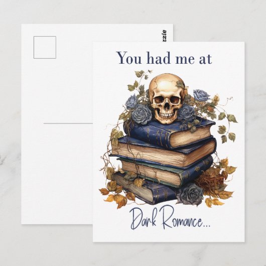 Je had me op Dark Romance Briefkaart (Voorkant / Achterkant)