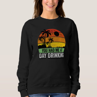 Je had me op de dag Drink  palmboom Trui