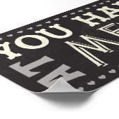 Je had me op Merlot. Poster (Hoek)