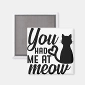 Je had me op mijn hoed. magneet (Voorkant / Achterkant)