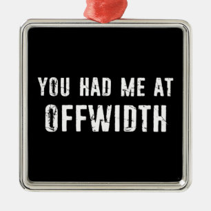 Je had me op Offwidth Rock klimmen Metalen Ornament