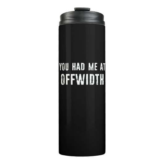 Je had me op Offwidth Rock klimmen Thermosbeker (Voorkant)