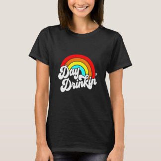 Je had me op overdag drinken Retro strand zomer re T-shirt