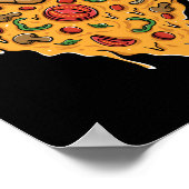 Je had me op Pizza Quote. Poster (Hoek)