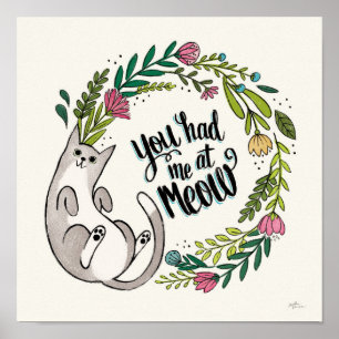 Je had me 's middags. poster