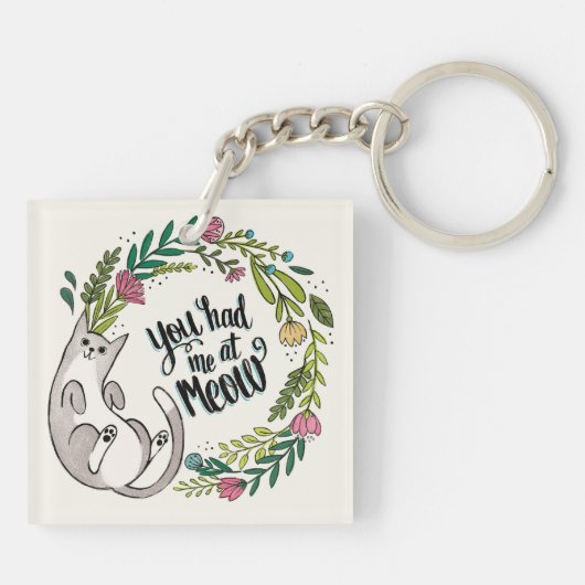 Je had me 's middags. sleutelhanger (Achterkant)