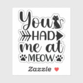 Je had me 's middags. sticker (Vel)