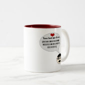 Je had me van Hallo binaire Mok (Voorkant rechts)