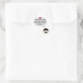 Je had me van Hallo binaire Stickers (Tas)