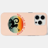 Je Had Mij Bij Miauw Mopshond Kat Case-Mate iPhone Case (Achterkant (horizontaal))