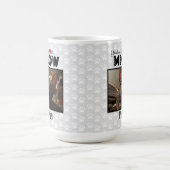 Je had mijn hart bij MEOW Custom Name Photo Cat Koffiemok (Center)