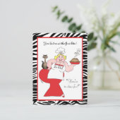 "Je had ons bij de eerste biet!" Briefkaarten (Staand voorkant)