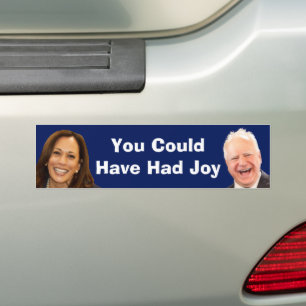 Je had vreugde kunnen hebben bumpersticker