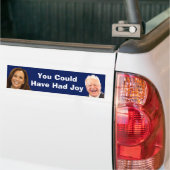 Je had vreugde kunnen hebben bumpersticker (Op Truck)