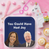 Je had vreugde kunnen hebben papieren bordje (Feest)