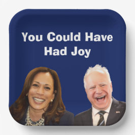 Je had vreugde kunnen hebben papieren bordje