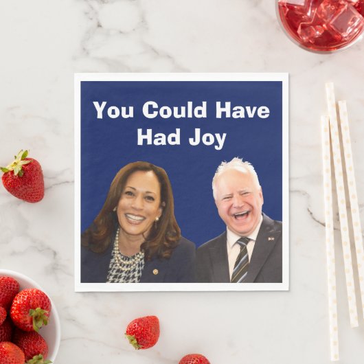 Je had vreugde kunnen hebben servet (Insitu)