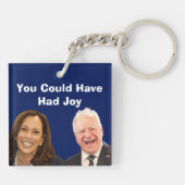 Je had vreugde kunnen hebben sleutelhanger (Achterkant)