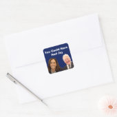 Je had vreugde kunnen hebben vierkante sticker (Envelop)