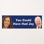 Je had vreugde kunnen hebben yogamat (Voorkant (horizontaal))