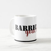 Je Hart Barricaderen Mok (Voorkant links)