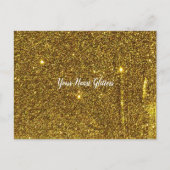 Je hart Glitter Briefkaart (Voorkant)