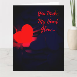 JE HART GLOEIT KAART