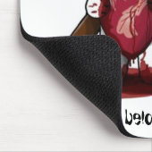 Je hart hoort bij mij! muismat (Hoek)