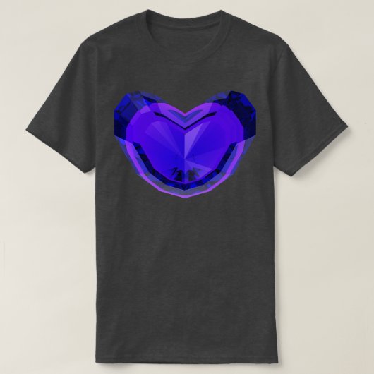 Je hart is een Gem 4 T-shirt (Design voorkant)