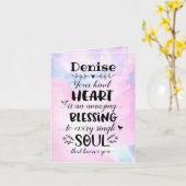 Je hart is een Kaart zonder blozen (Gele Bloem)