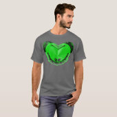 Je hart is een parel t-shirt (Voorkant volledig)