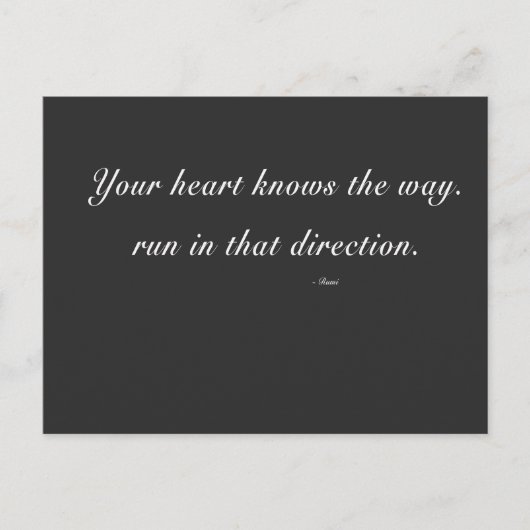 je hart kent collectie briefkaart (Voorkant)