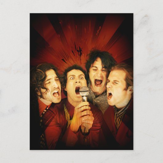 Je hart uitsteken briefkaart (Voorkant)