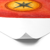 Je hart weet de juiste richting poster (Hoek)