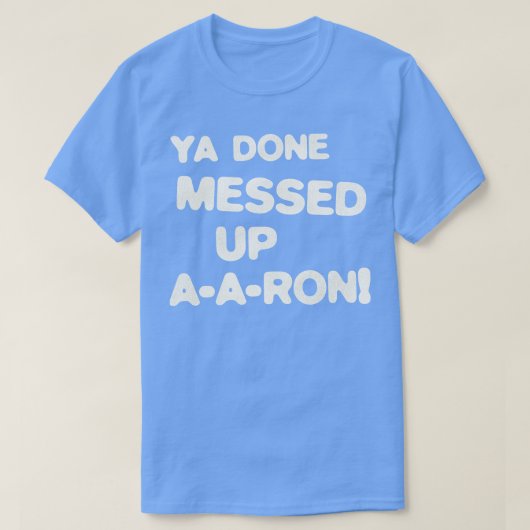 JE HEBT AARON VERPEST T-SHIRT (Design voorkant)